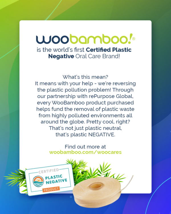 plastic negative oral care | WooBamboo eco-friendly toothbrushes