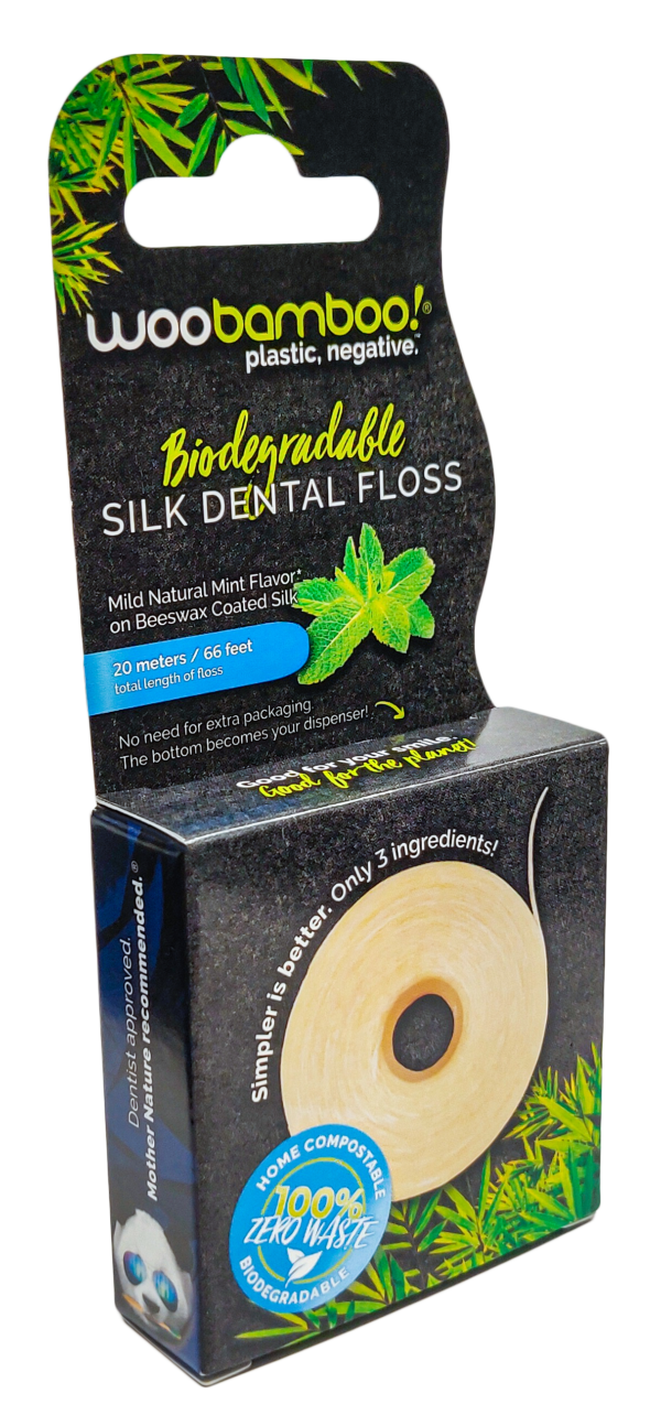WooBamboo Zero Waste Dental Floss | Ecofriendly products