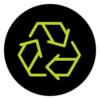 ReRecyclable Packaging Icon