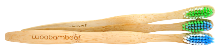 custom engraved bamboo toothbrushes | WooBamboo eco-friendly oral care